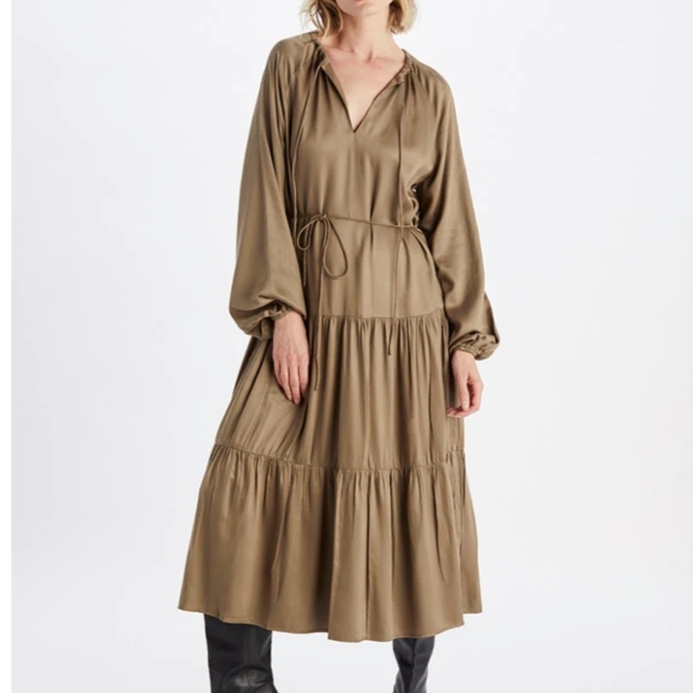 NWOT Neu Nomads Alka Dress XS Khaki